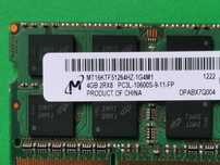 DDR3 4GB Micron 10600 L