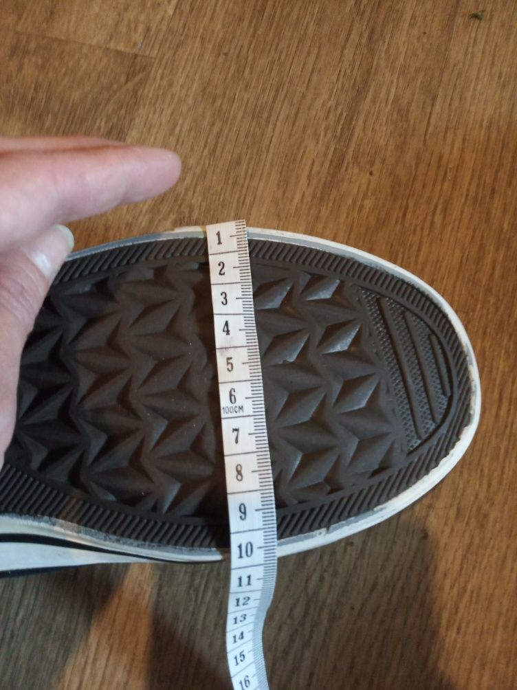 Trampki tenisówki damskie 41 czarne krótkie