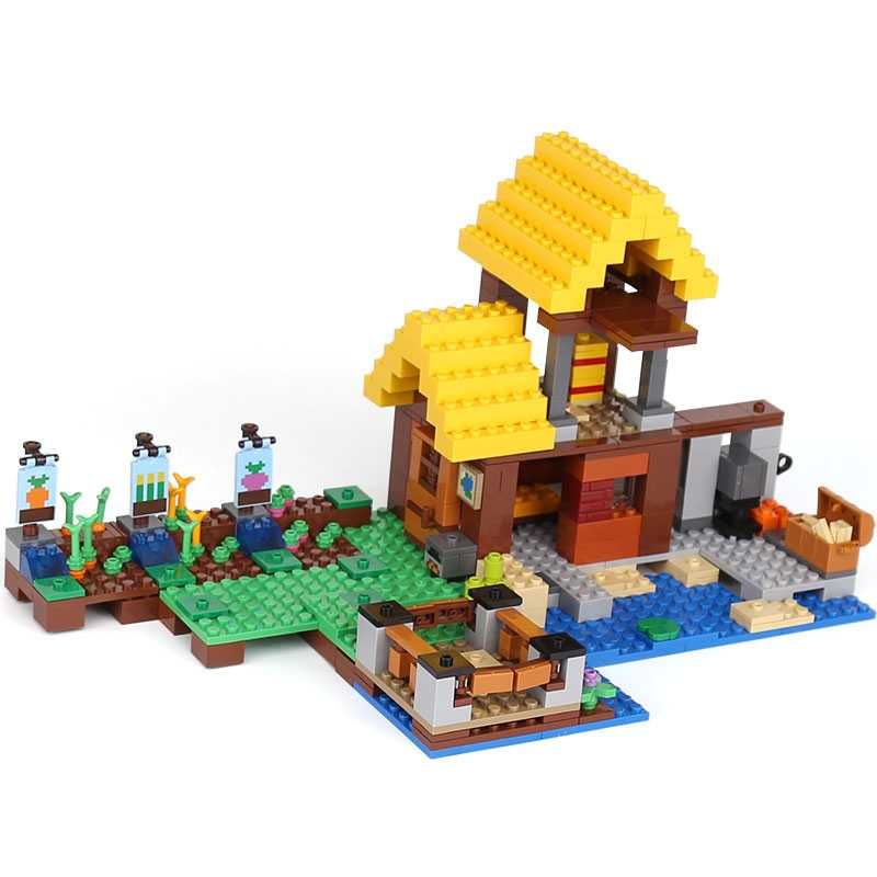 Set / Kit Minecraft - A fazenda (compatível com lego)