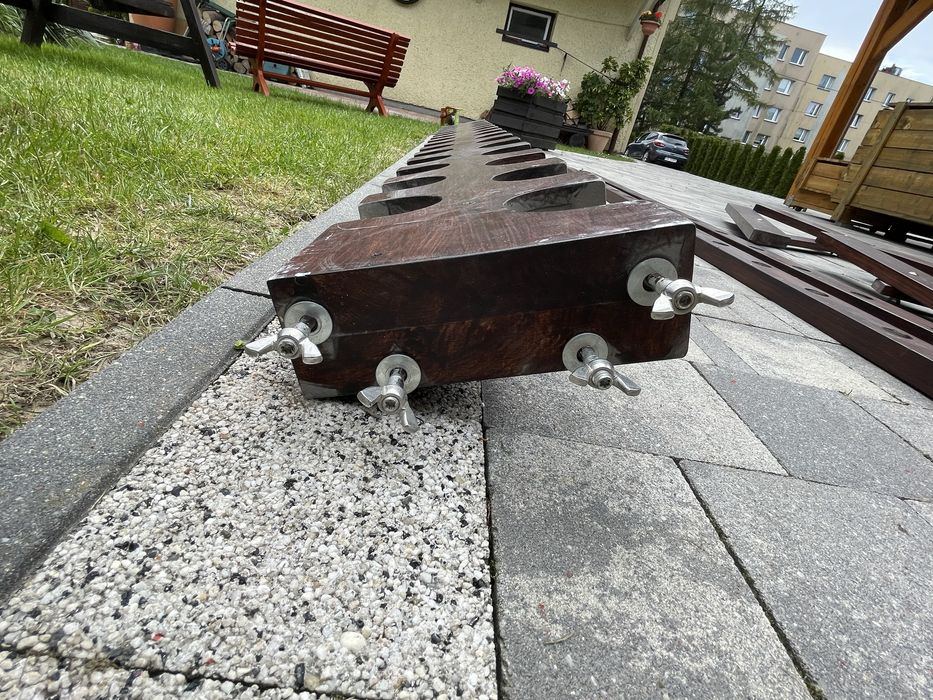 Paintball - mobilny skladany stojak na markery