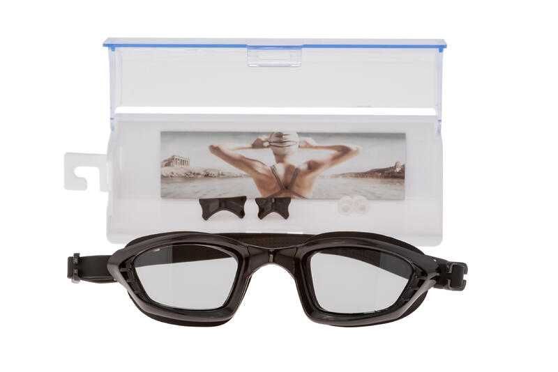 Profesjonalne okulary do pływania na BASEN filtr UV system ANTI-FOG