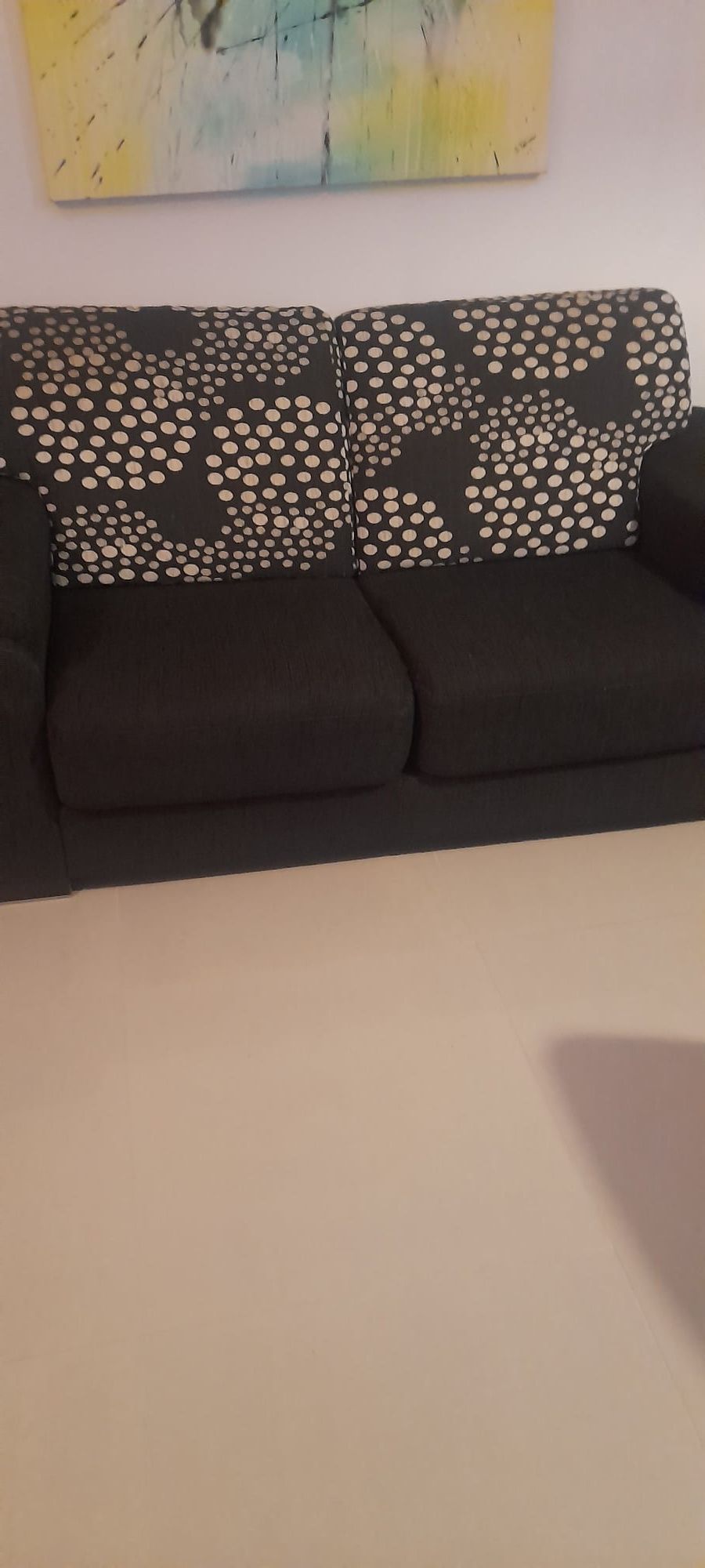 Sofá/ Armchair preto