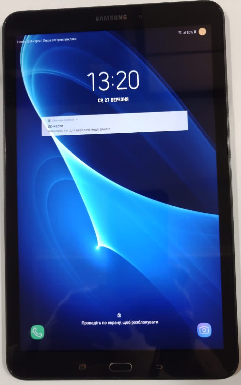 Планшет Samsung SM-T585, 16 Гб, слотом під сім-карту