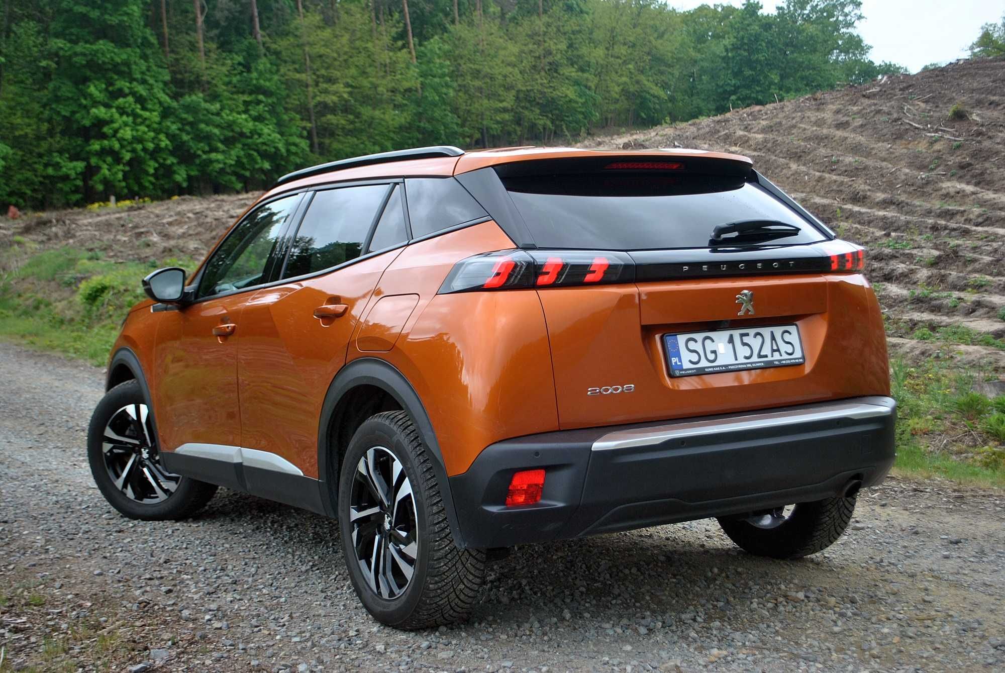 Peugeot z 2022 roku polski salon bezwypadkowy Allure Pack S&S