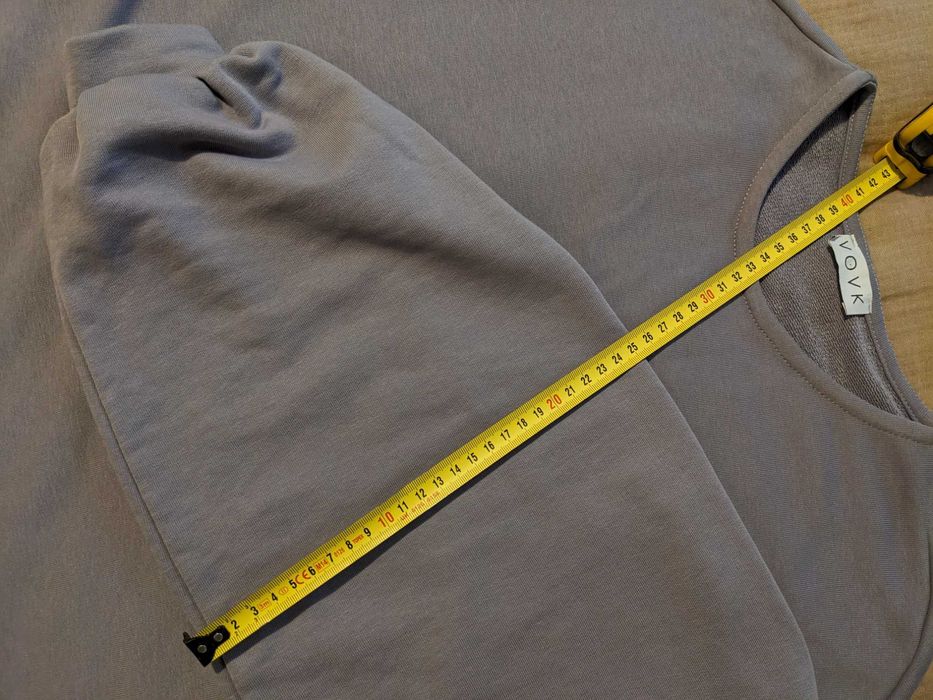 Сукня Vovk S-M, трикотажна, з кишенями, сіра