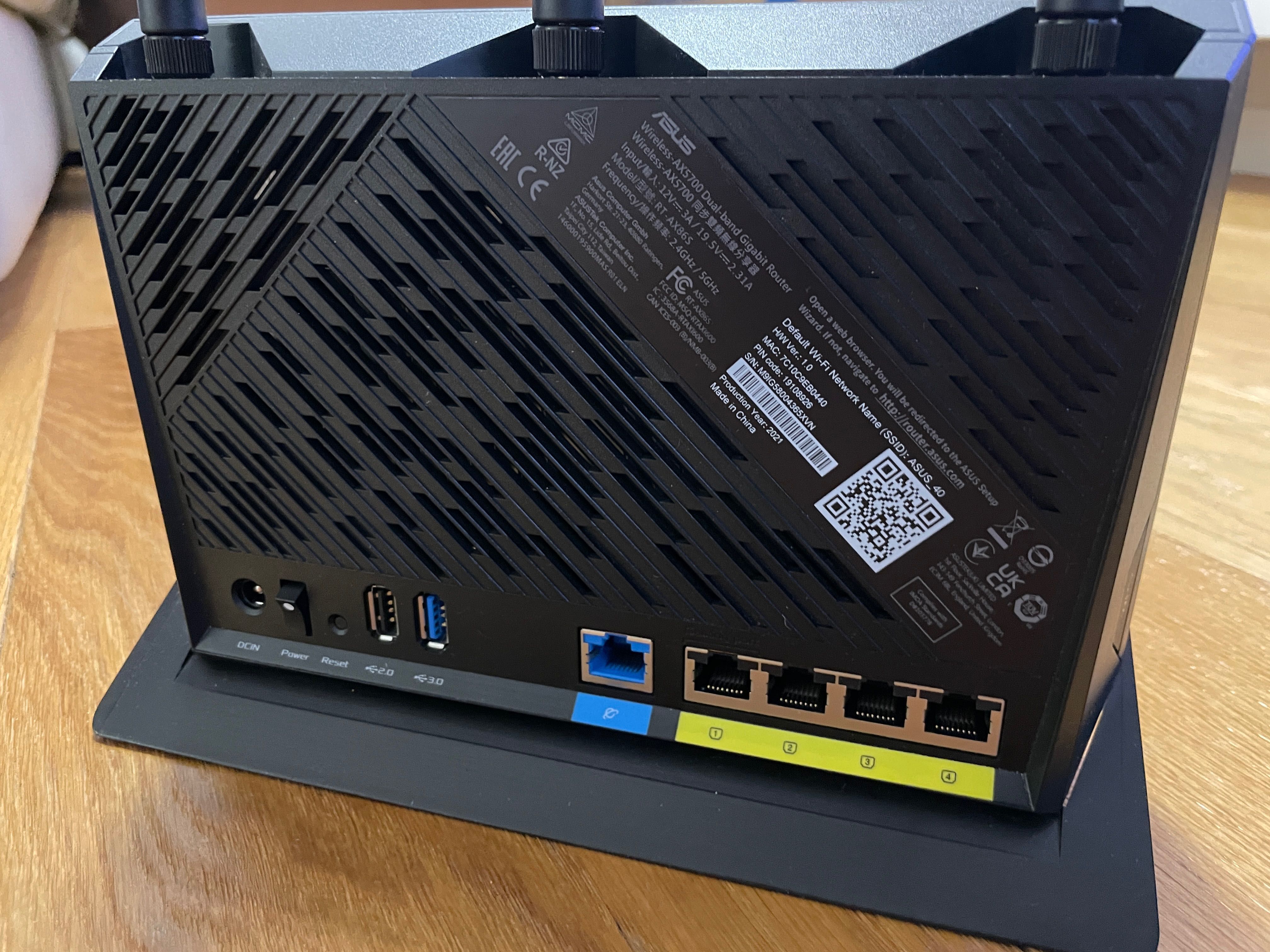 Router ASUS RT-AX86S WiFi 6 (AX5700)
