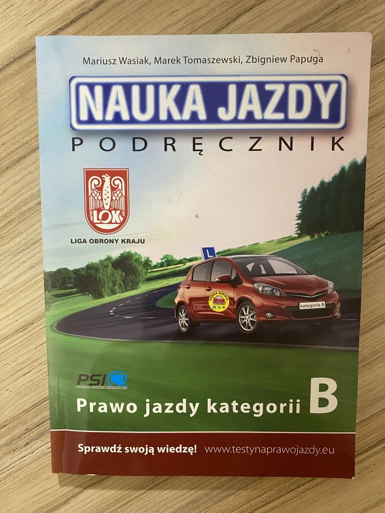 Ksiqzka do nauki na prawo jazdy