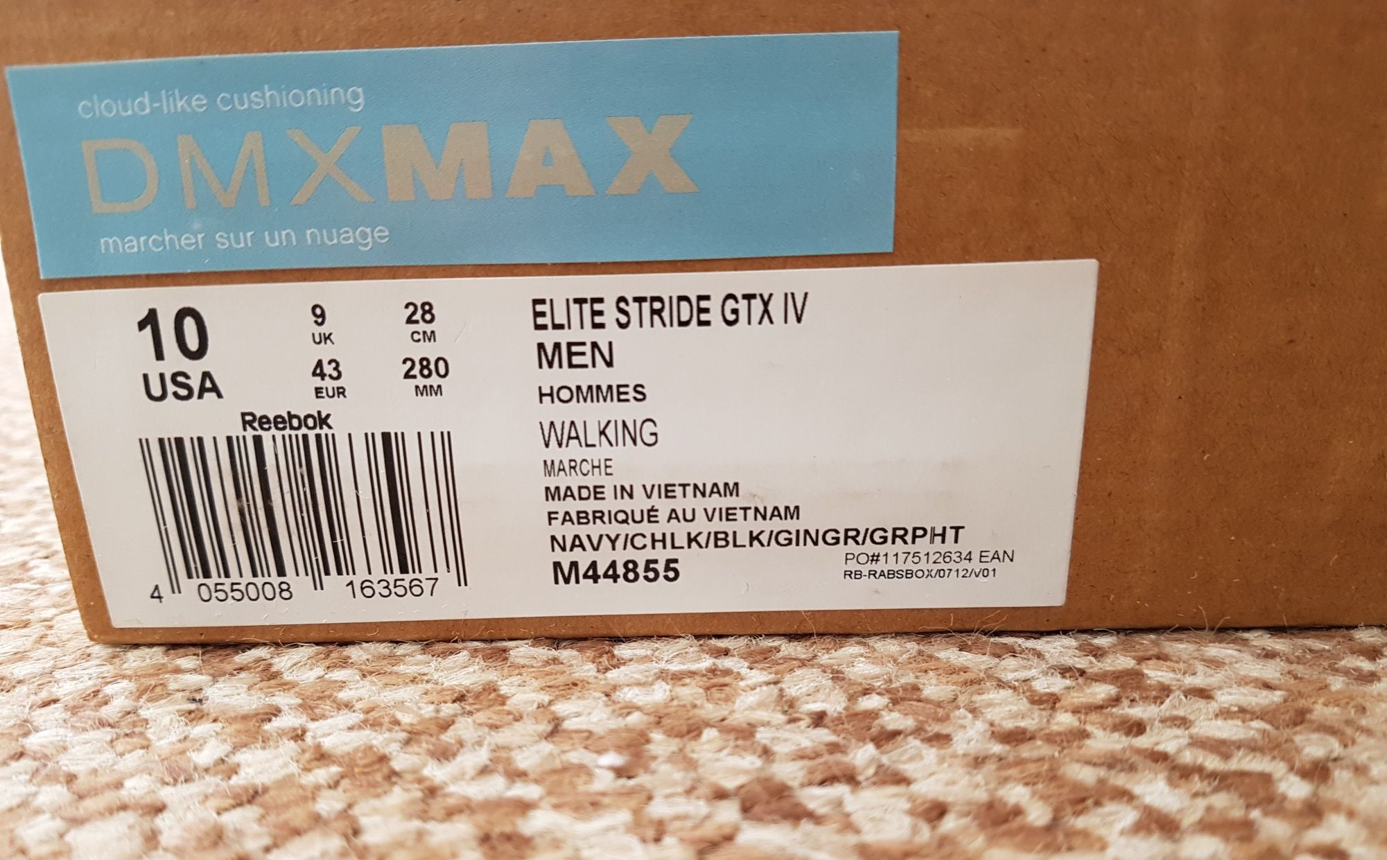 Reebok Elite Stride Gore-Tex IV шкіряні кросівки оригінал 43 US10 нові