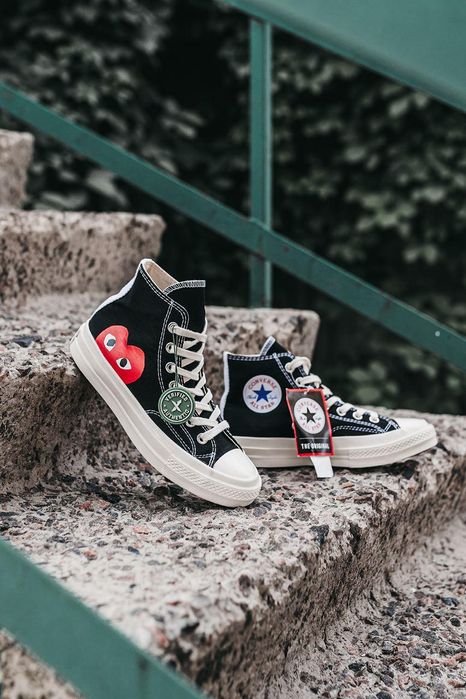 Кеди жіночі Converse x Comme des Garsons Play Chuck Конверс