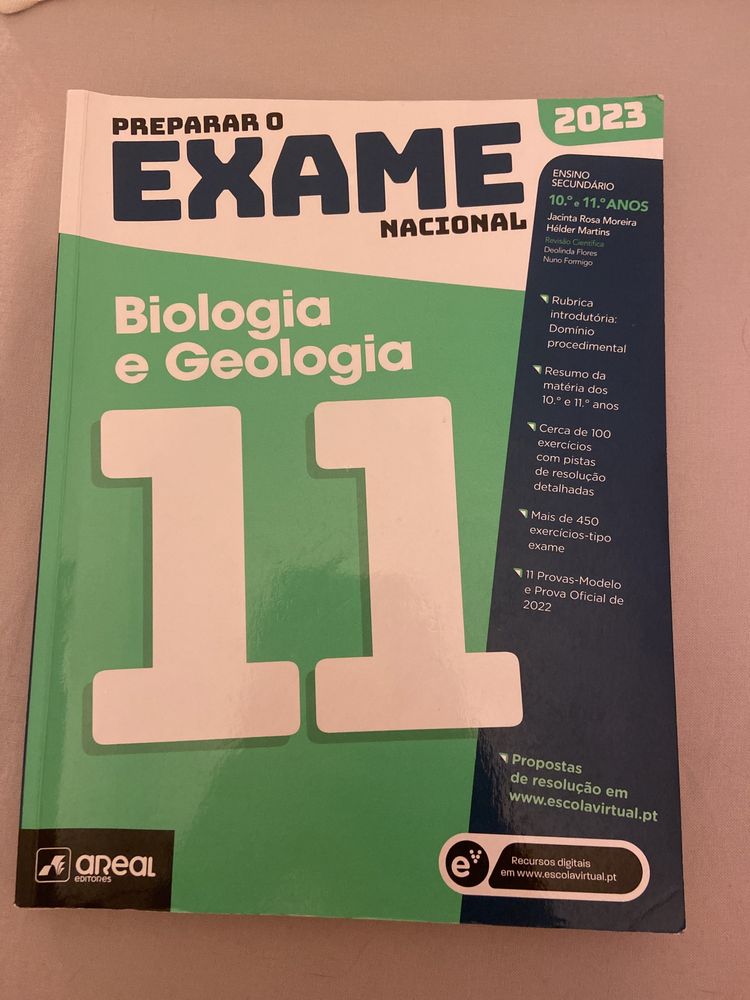 Preparar para o Exame Nacional Biologia e Geologia 2023 - AREAL