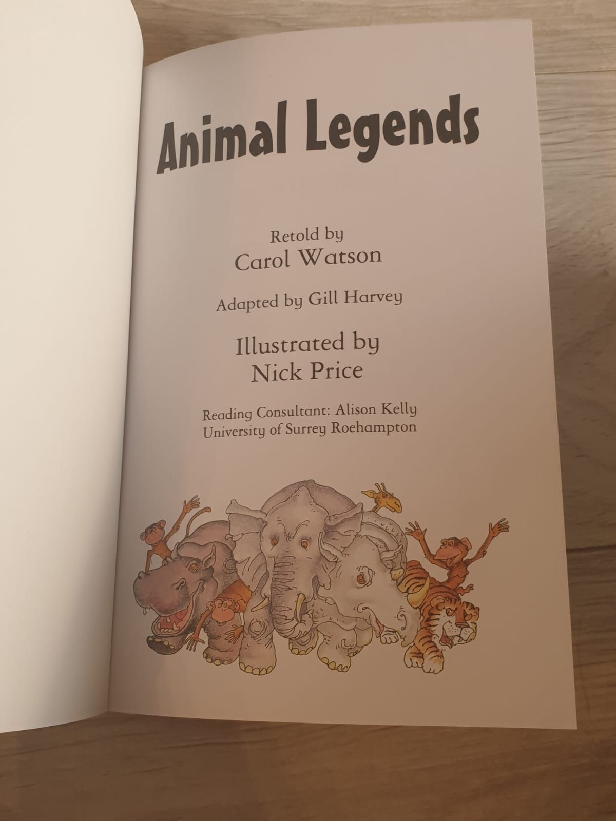 Książka Animal legends