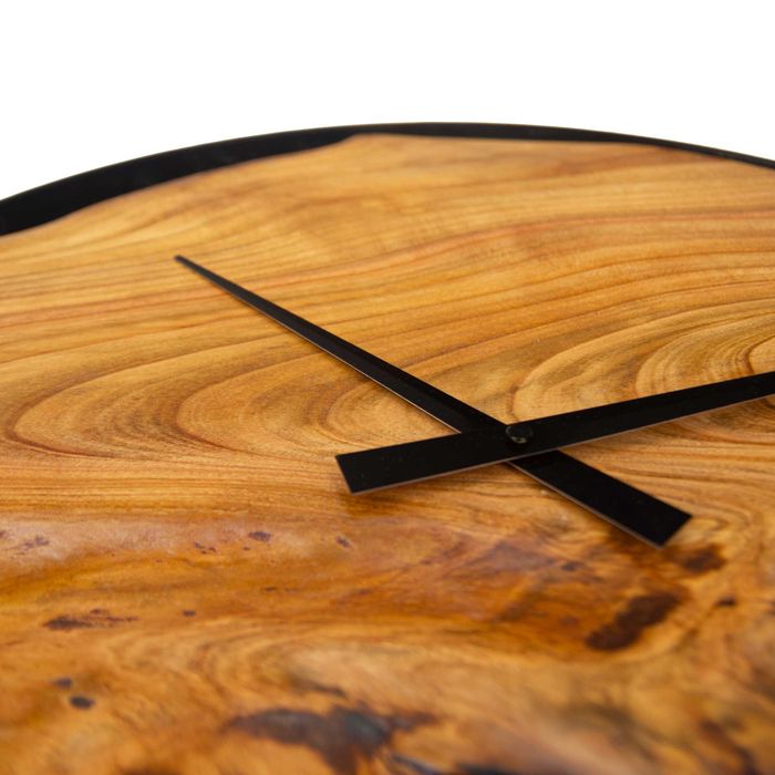 Zegar drewniany w stylu loft