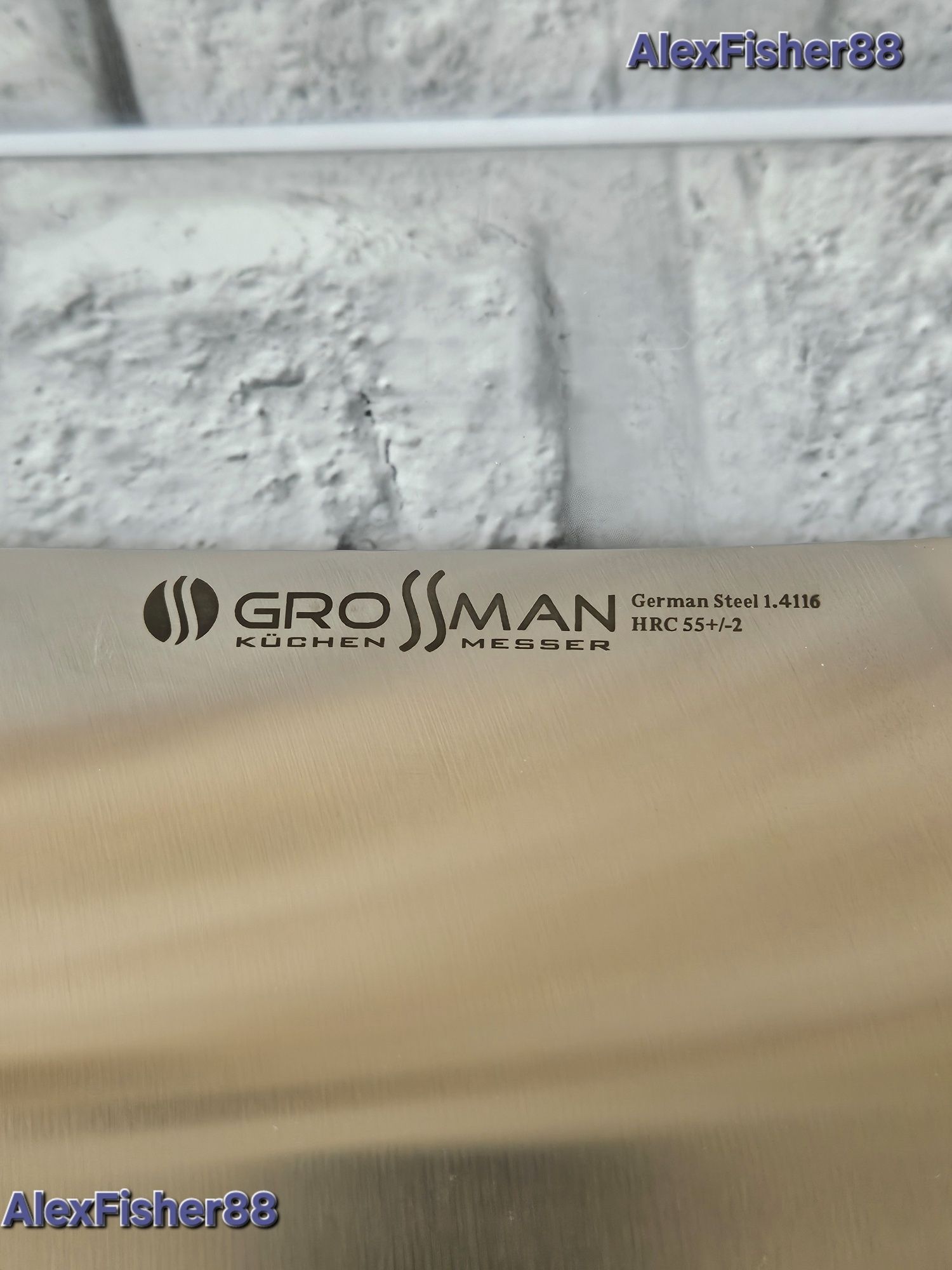 Нож кухонный Кливер Grossman 102 PF