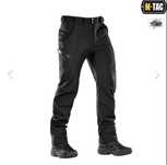 M-Tac штани Soft Shell Winter Black. Тактичні штани, зимові.