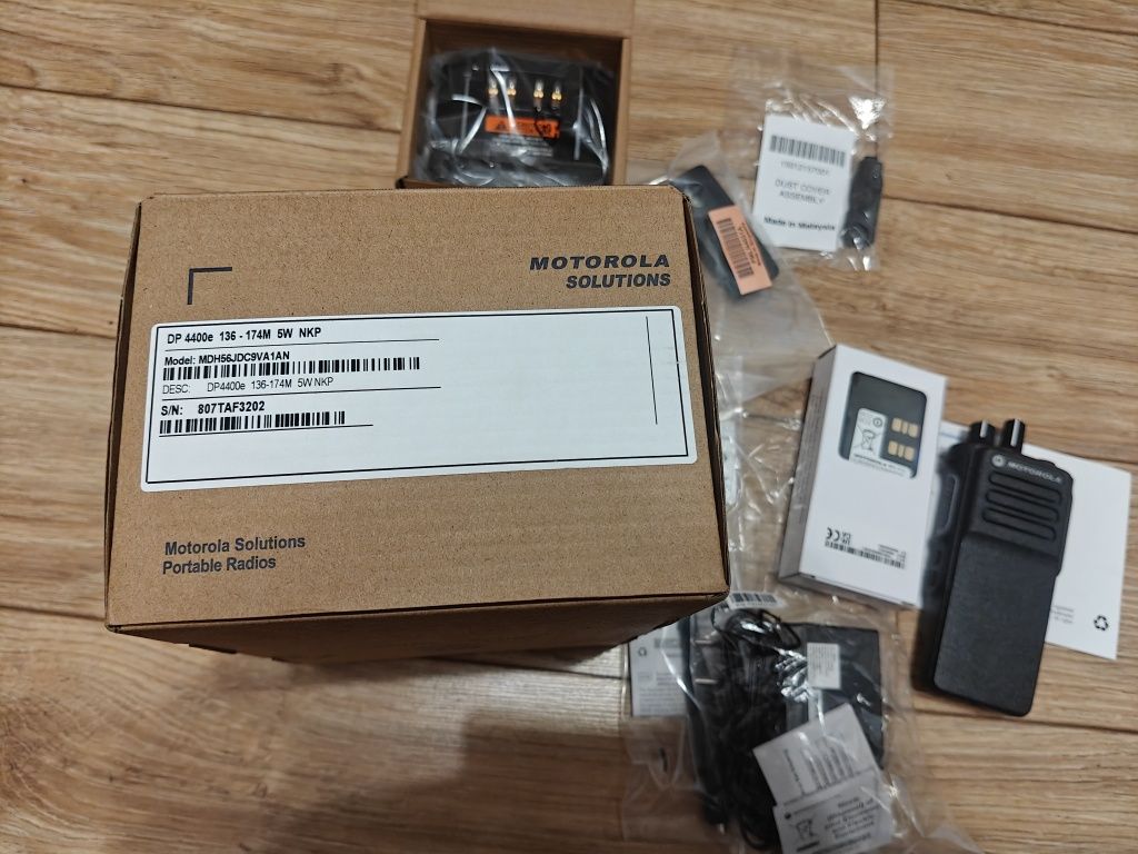 Портативна рація Motorola DP 4400E+ ліцензія АЕS256  VHF 136-174МГц