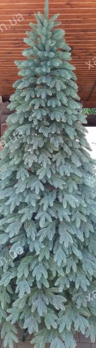 Ялинка   ёлка штучна лита швейцарська блакитна.