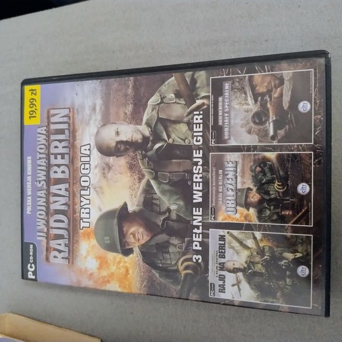 II Wojna Światowa Rajd na Berlin trylogia Box PC