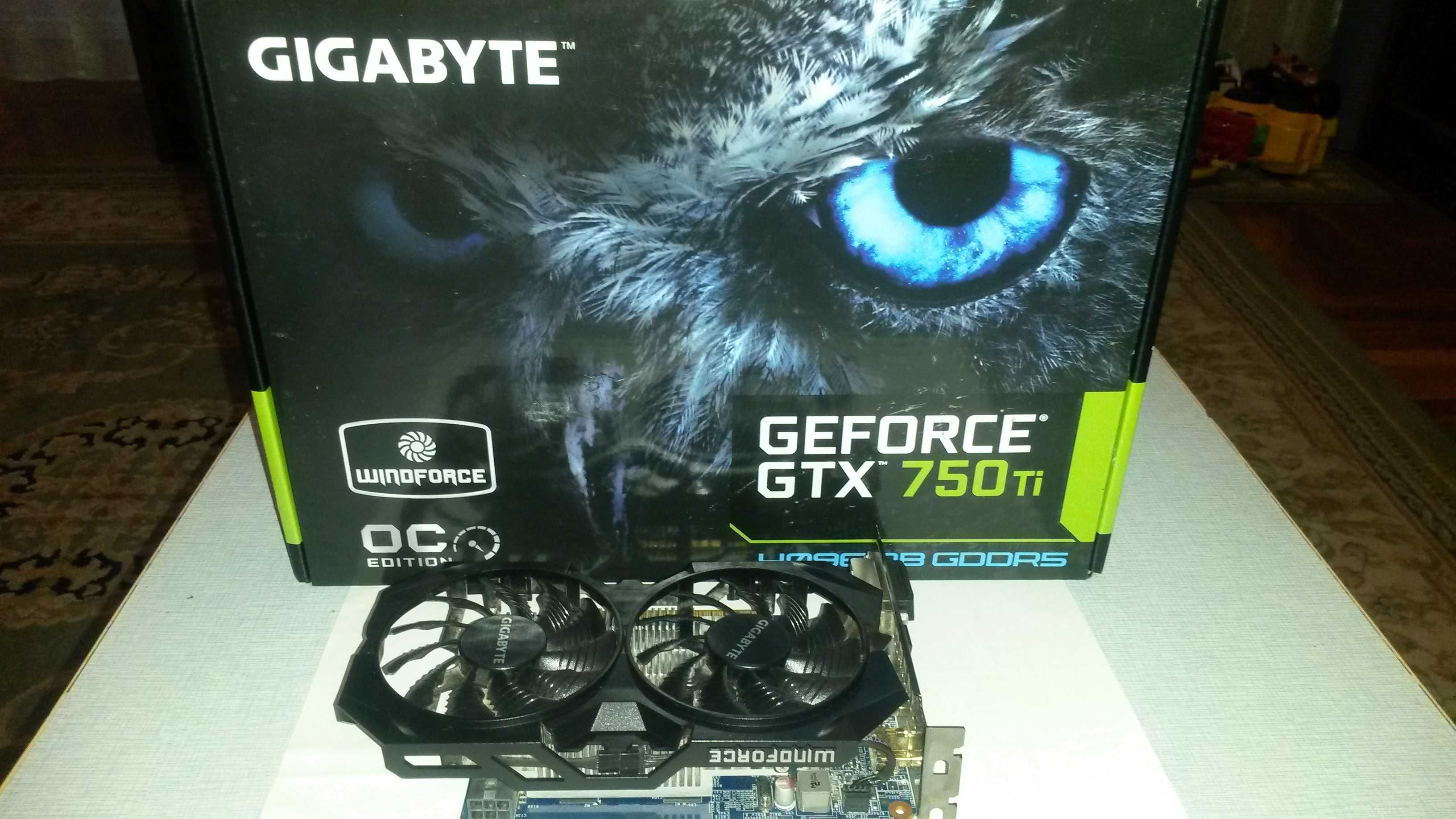 Gigabyte GeForce GTX 750Ti (4096MB GDDR5)