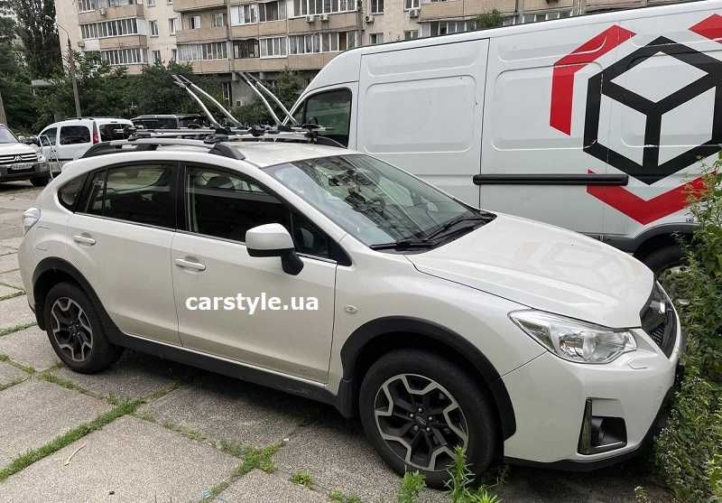 Багажник Turtle Турція невиступачий рейлінг на авто як Thule алюміній