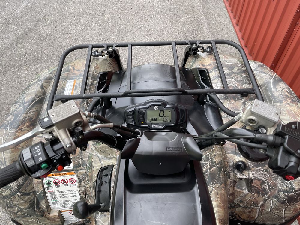 Yamaha grizzly 700Efi Wspomaganie jak nowy 650km 50mth 14r TRANSPORT