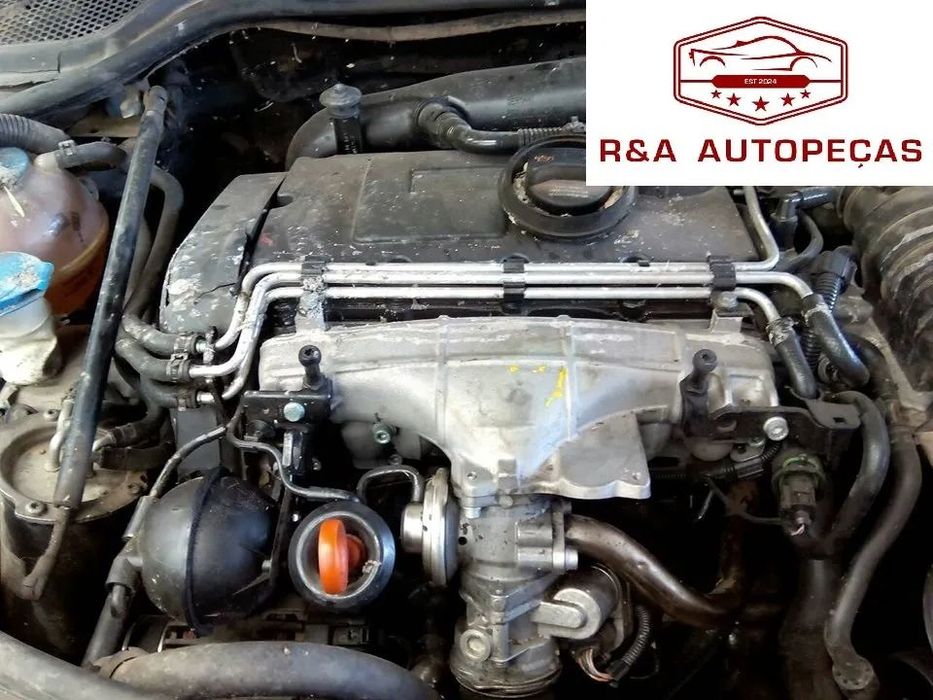 Motor Completo VW Volkswagen Audi Seat BKD 2.0 TDi COLAÇA C