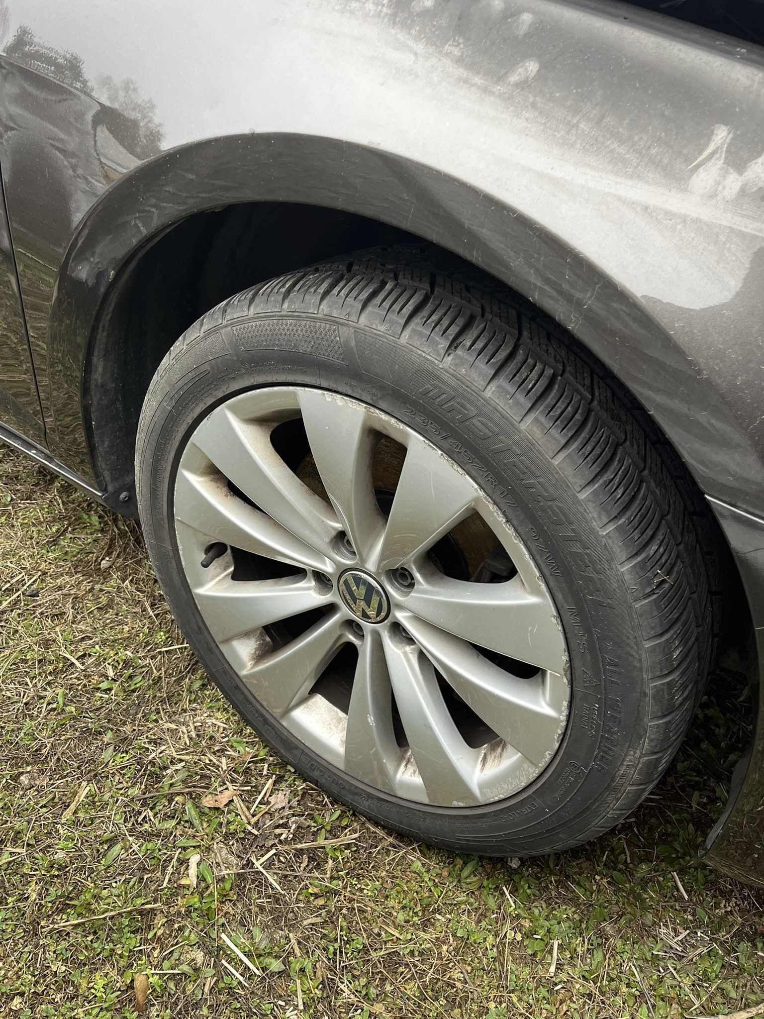 koła felgi aluminiowe z oponami vw passat b6 b7 cc 235/45r17 23r