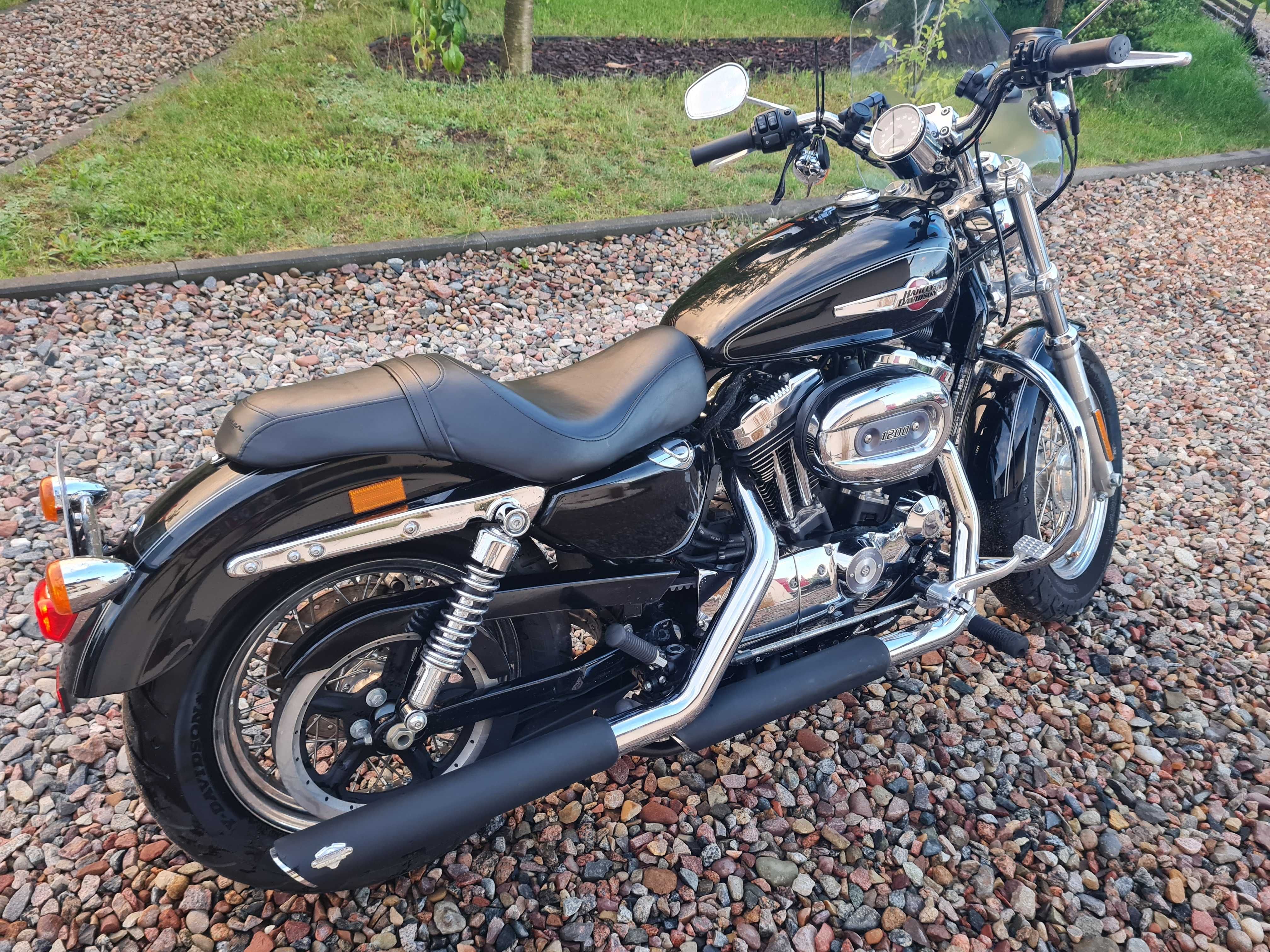 Sportster 1200 C z polskiego salonu 2015r serwisowany ABS