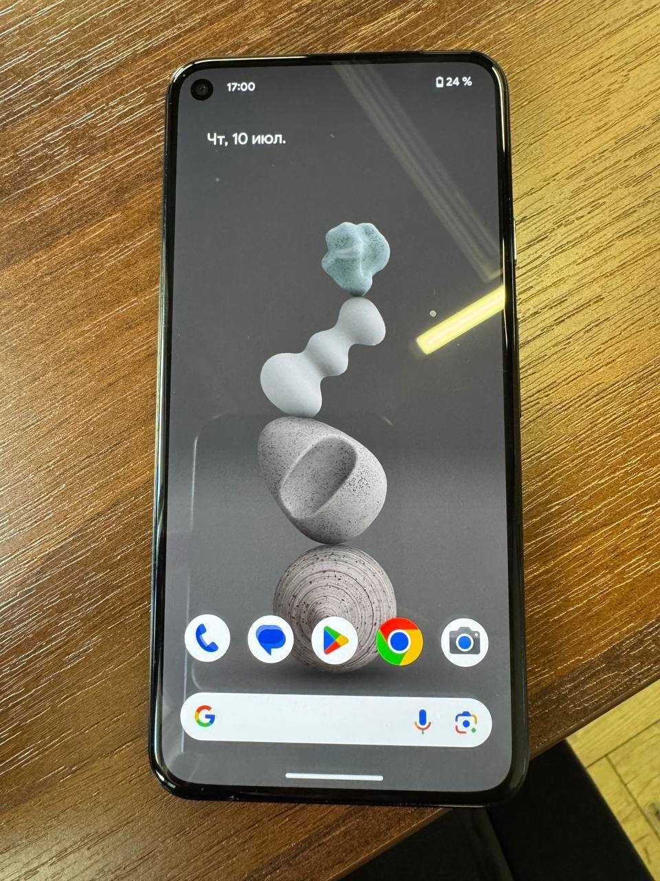Смартфон Телефон Google Pixel 5 8/128GB Just Black Стан Ідеал