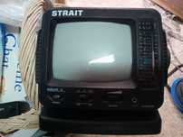 Mini televisao antiga com radio ,funciona a pilhas ou luz