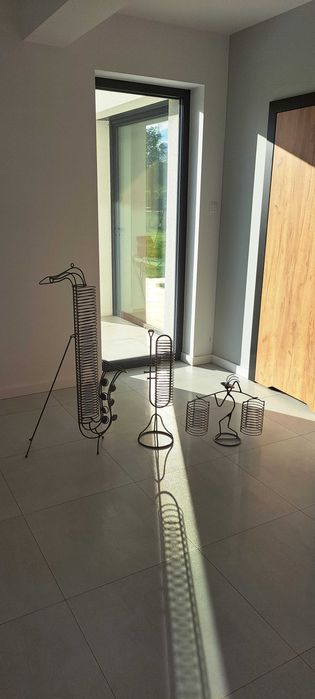 Stojak na płyty CD saksofon