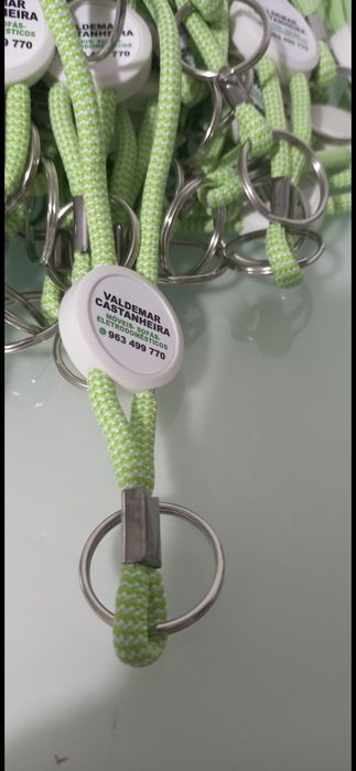 Porta chaves personalizados várias cores disponíveis