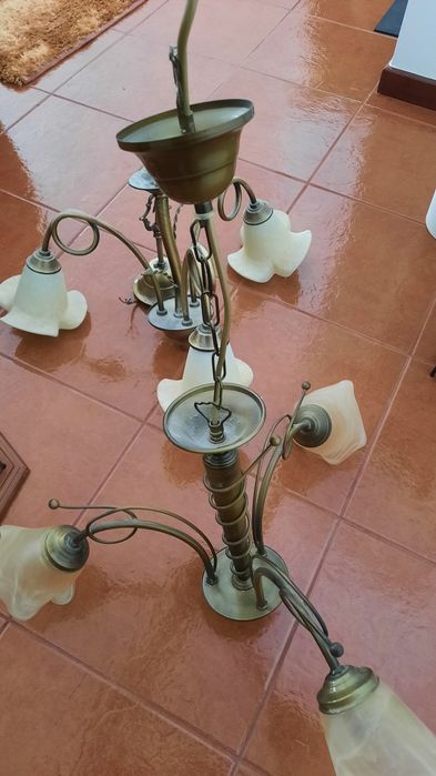 Candeeiros  de sala  em bom estado