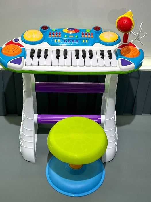 Піаніно синтезатор дитяче Limo Toy Юний віртуоз 2 кольори (7235 B)