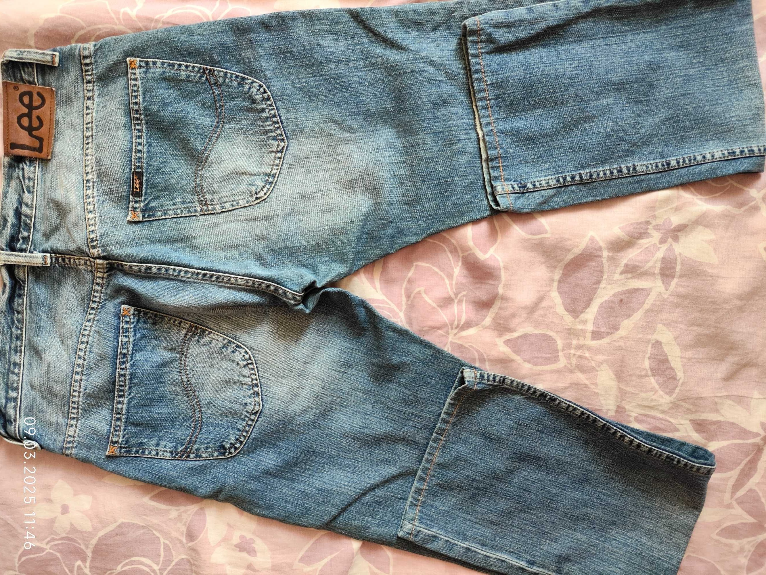 Джинсы Wrangler, regular fit(USA)W38L32 и Lee(USA)W36L30 и Lee W30L34