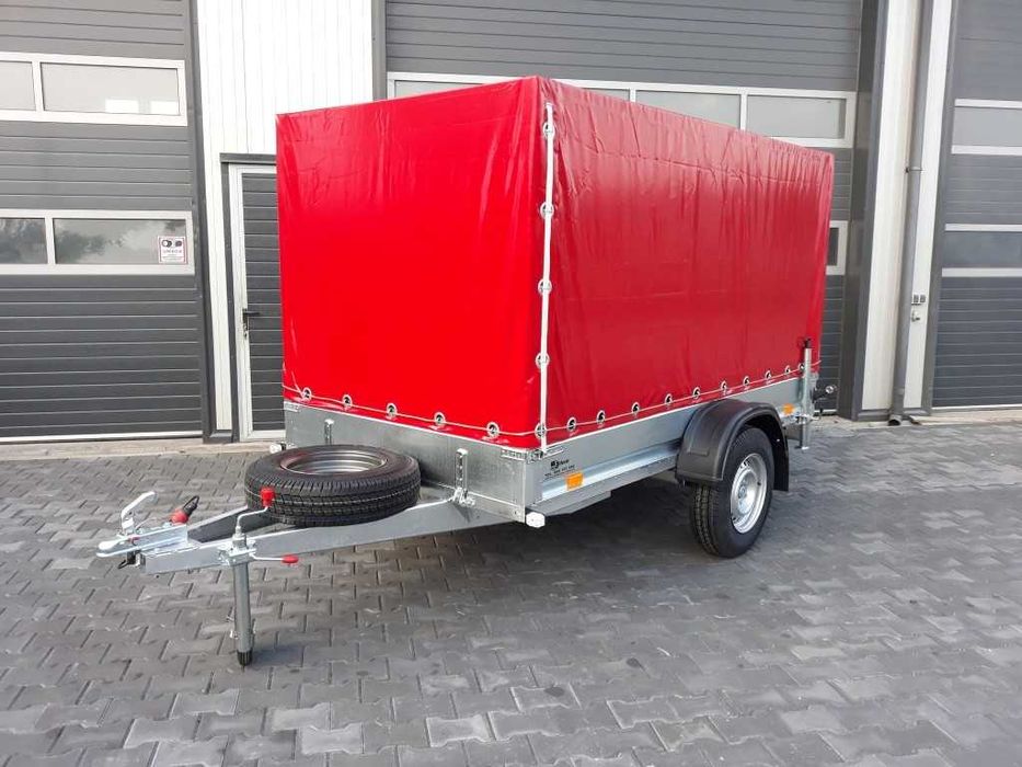 Przyczepka samochodowa SIDECAR 300x156 750 kg Producent - TRANSPORT