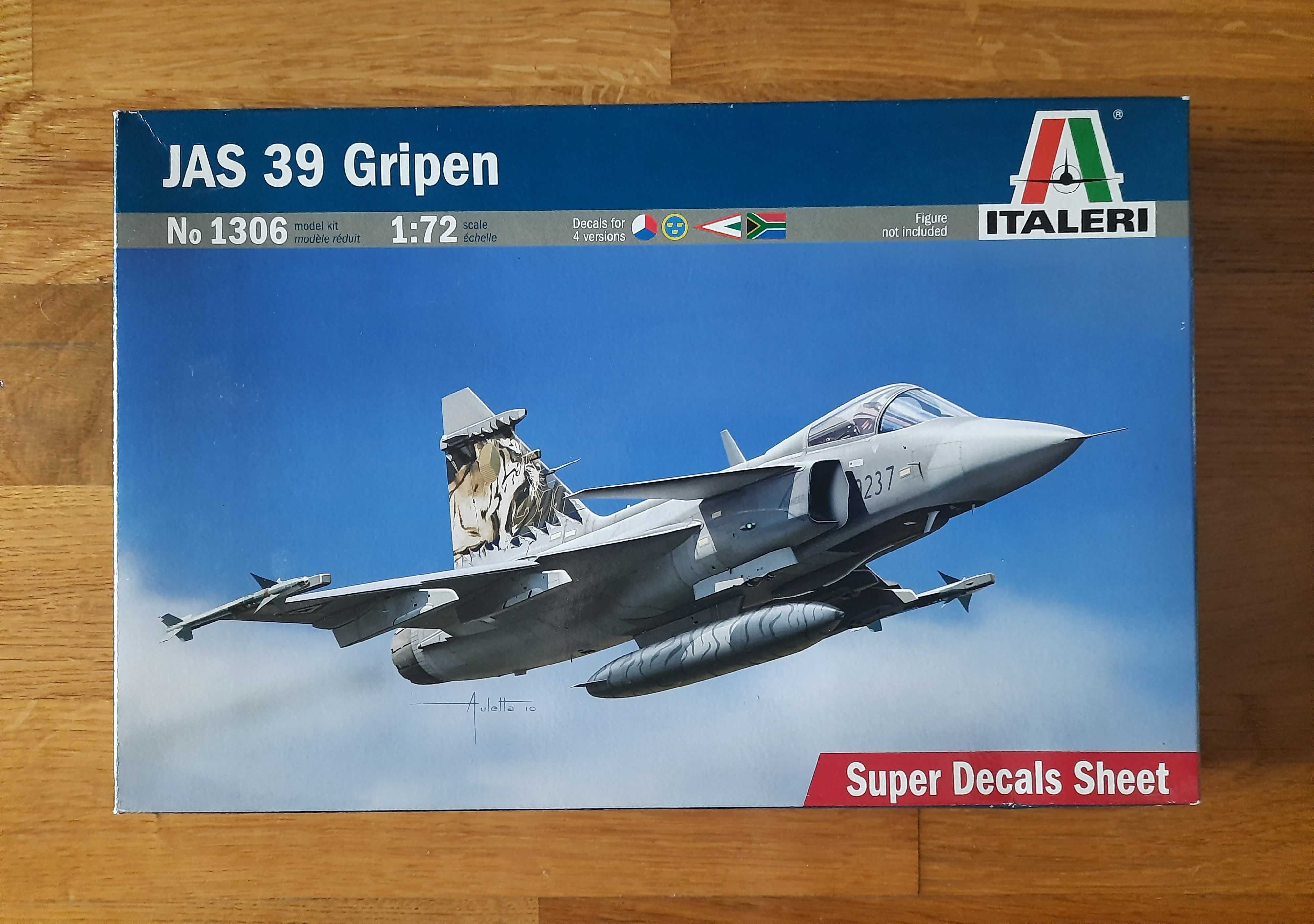 Model do sklejania Italeri JAS 39 Gripen skala 1/72