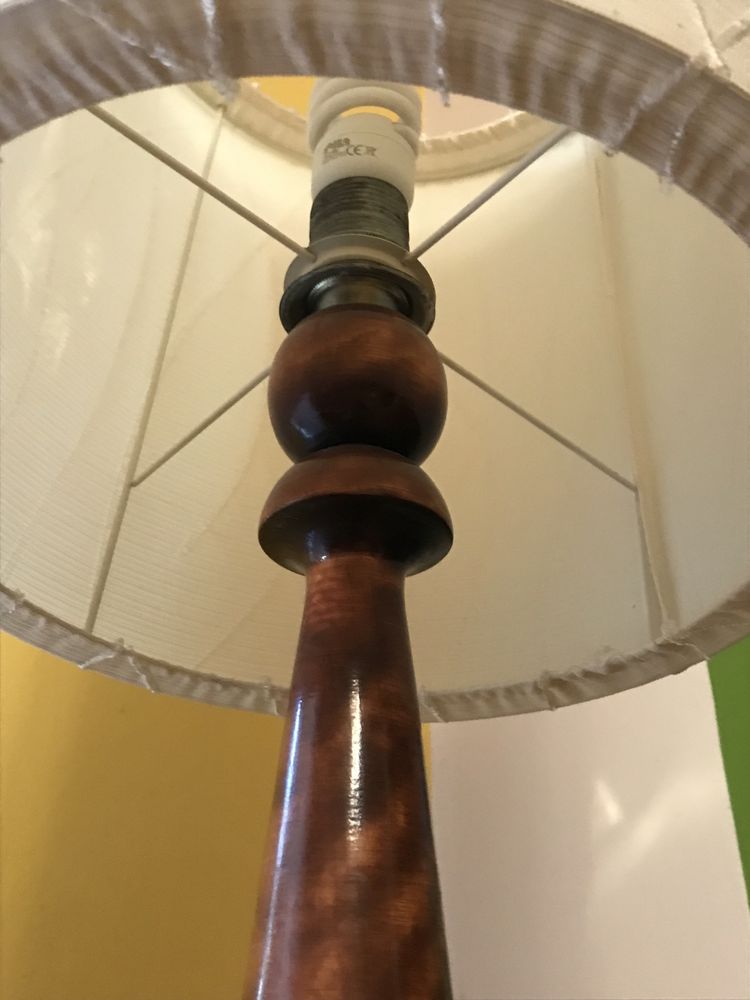 Lampa pokojowa PRL