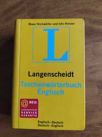 Słownik niemiecko-angielski Taschenworterbuch Englisch