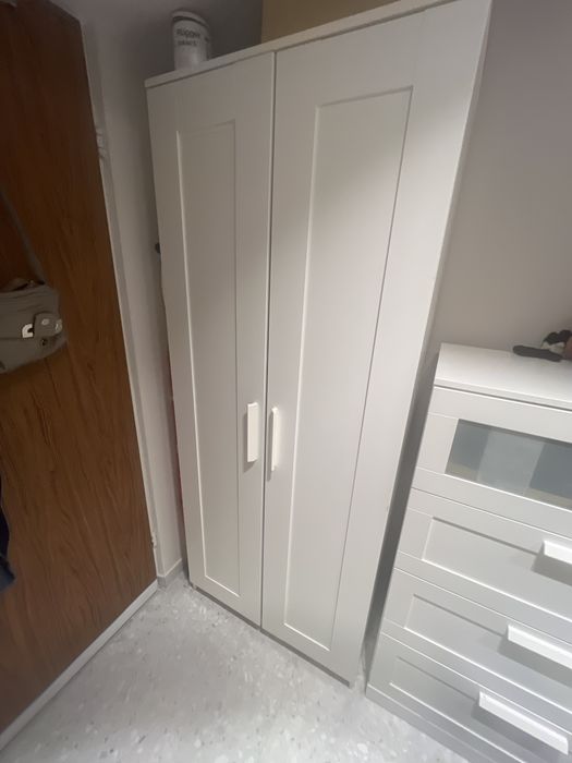 REZERWACJA!!! Biala Szafa IKEA Brimnes