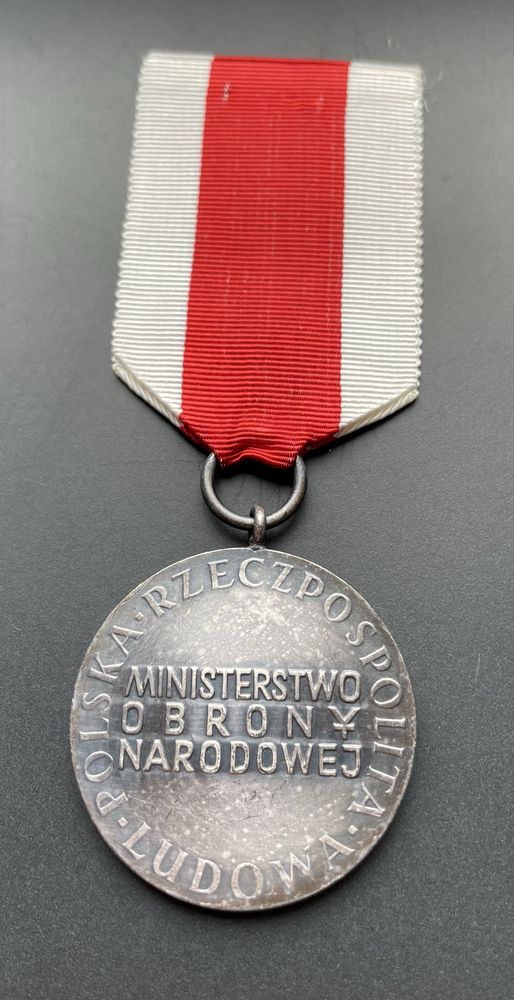 Srebrny medal Za Zasługi dla Obronności Kraju LWP