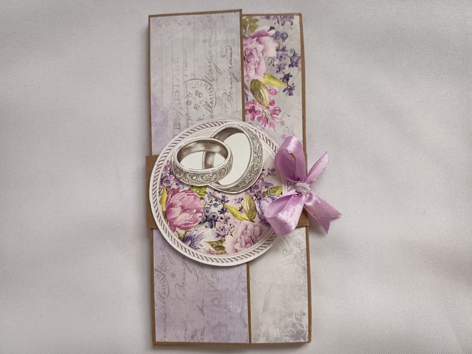 Pudełko, koperta na prezent pieniężny/ślub