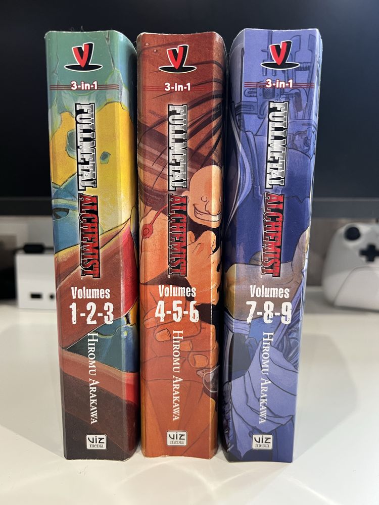 Fullmetal Alchemist 3-in-1, Vol. 1-9