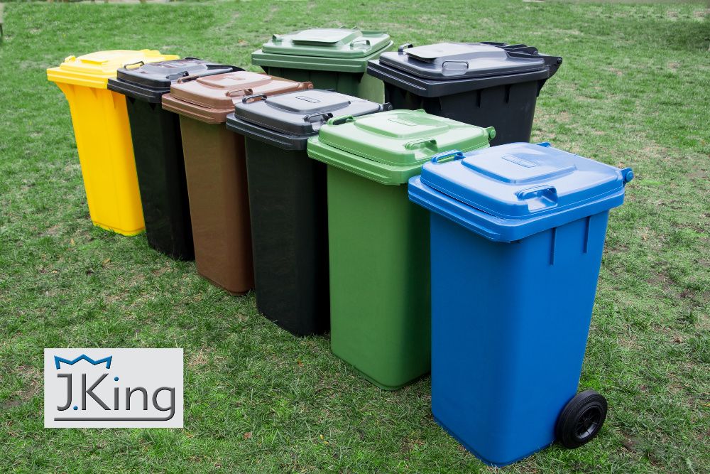 240L Kosz Pojemnik Kubeł Śmietnik na odpady śmieci Nowy ŻÓŁTY!