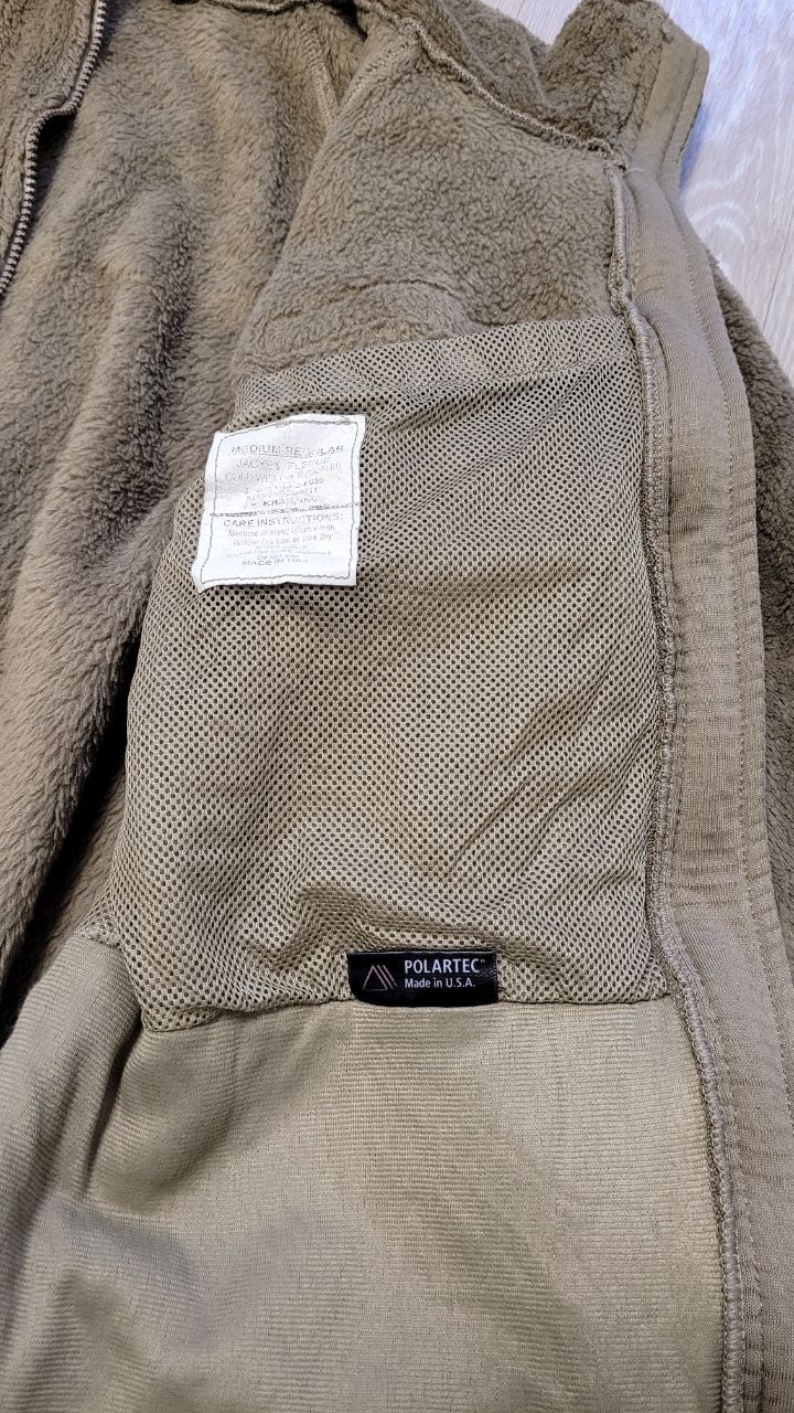 Флисовая кофта Level 3 ECWCS Gen III, Polartec США оригинал