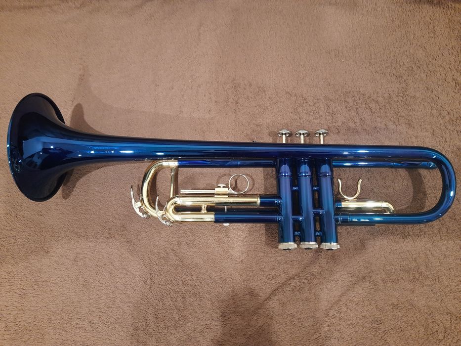 Trąbka B Slade, NOWA, Unikat, Piękny zestaw, Gratisy! OKAZJA!