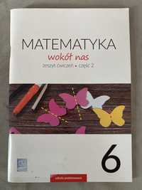 Zeszyt ćwiczeń część 2 - Matematyka Wokół Nas - Klasa 6 - WSiP