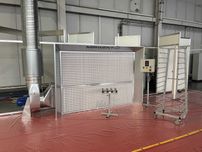 Ściana lakiernicza MIRWENT 3000mm x 2000mm x 500mm (pole robocze)