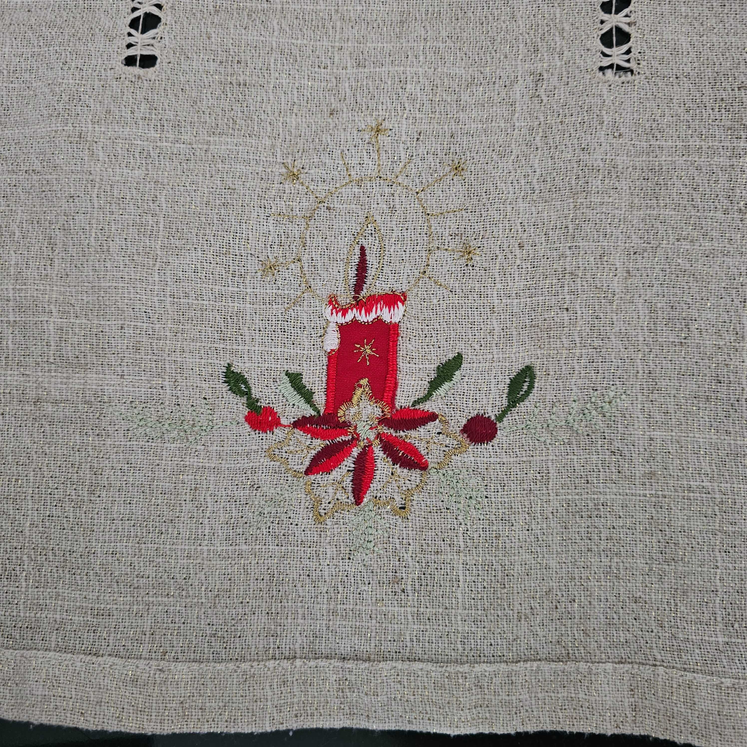 Toalha de Centro de Mesa de Natal