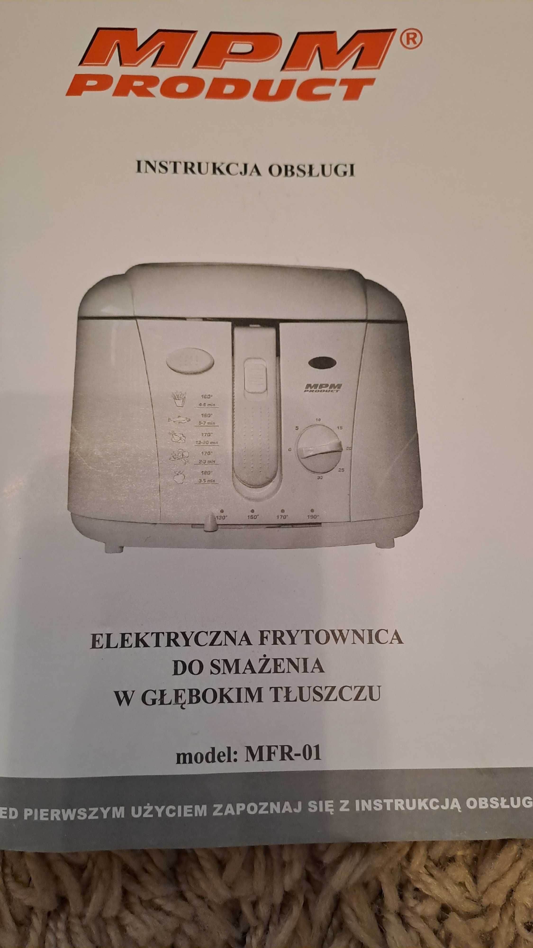 Frytkownica mpm jak nowa