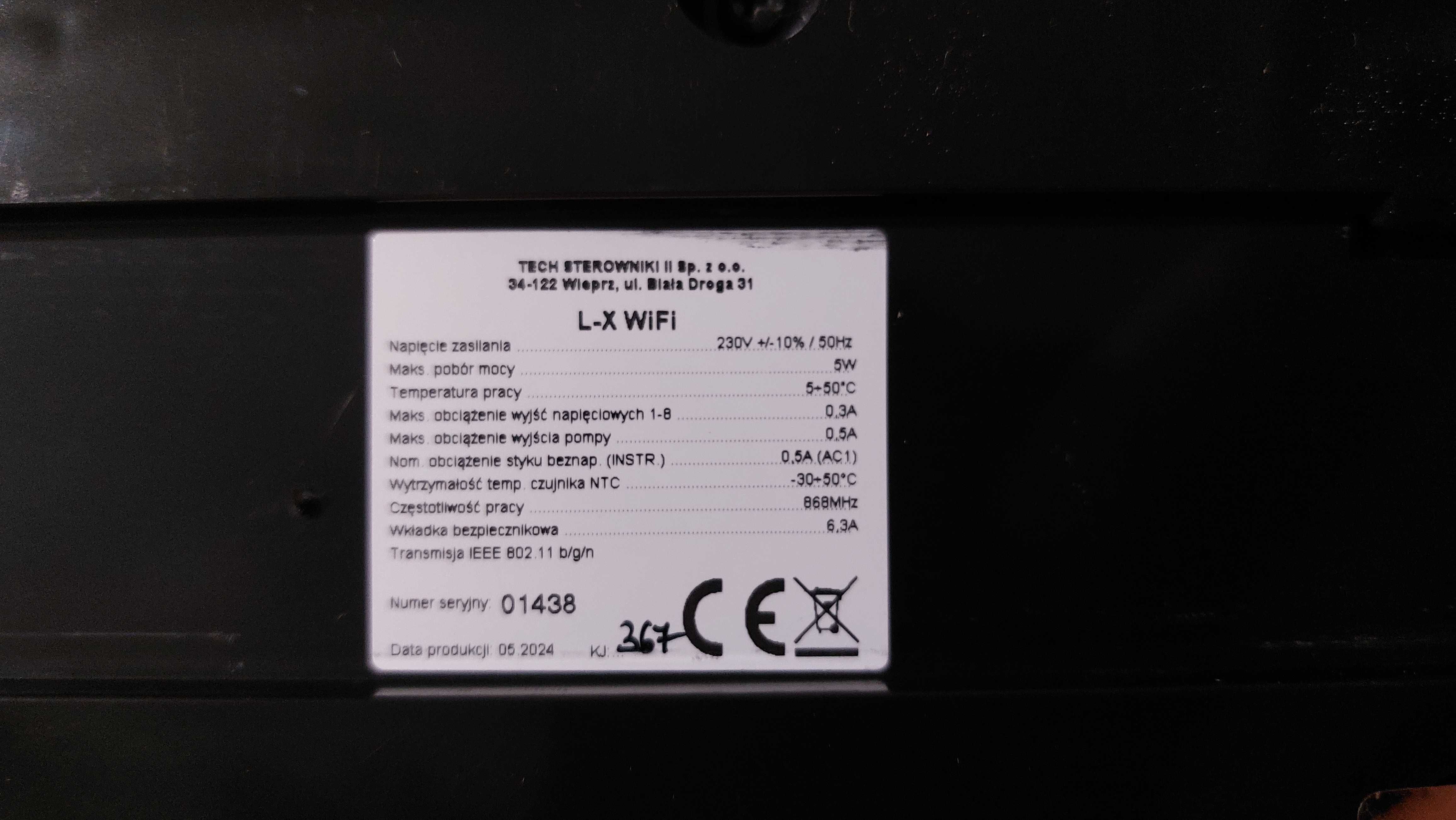 Tech sterowniki LX - Wifi